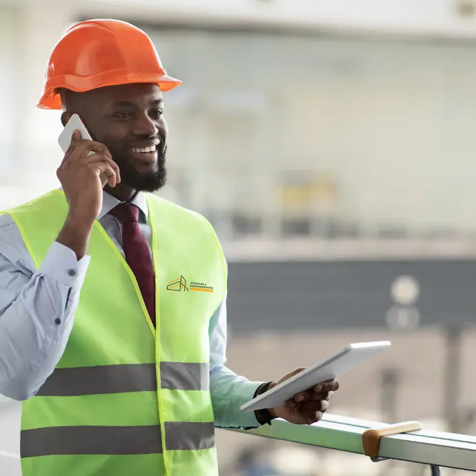 responsable HSE chez SEE Employé heureux et compétent